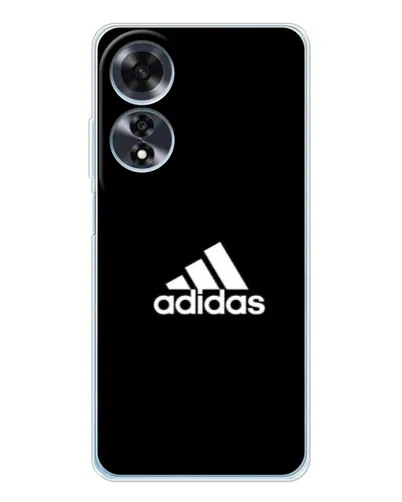 Чехол для OPPO A60 с картинкой «Черная классика Adidas» Чехол для OPPO A60 с картинкой «Черная классика Adidas»