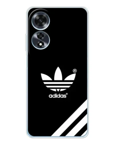 Чехол для OPPO A60 с картинкой «Adidas с диагональными полосами» Чехол для OPPO A60 с картинкой «Adidas с диагональными полосами»