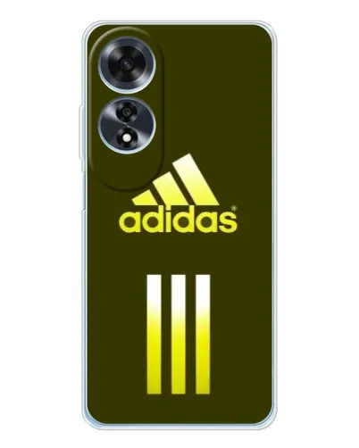 Чехол для OPPO A60 с картинкой «Оливковый градиент Adidas» Чехол для OPPO A60 с картинкой «Оливковый градиент Adidas»