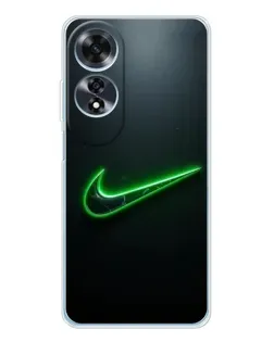 Чохол для OPPO A60 з картинкою «Неоновий контур Nike» Чохол для OPPO A60 з картинкою «Неоновий контур Nike»