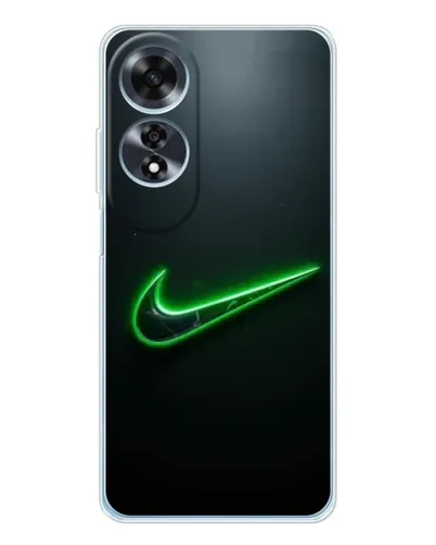 Чохол для OPPO A60 з картинкою «Неоновий контур Nike» Чохол для OPPO A60 з картинкою «Неоновий контур Nike»