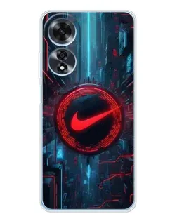 Чохол для OPPO A60 з картинкою «Техногенний стиль Nike» Чохол для OPPO A60 з картинкою «Техногенний стиль Nike»