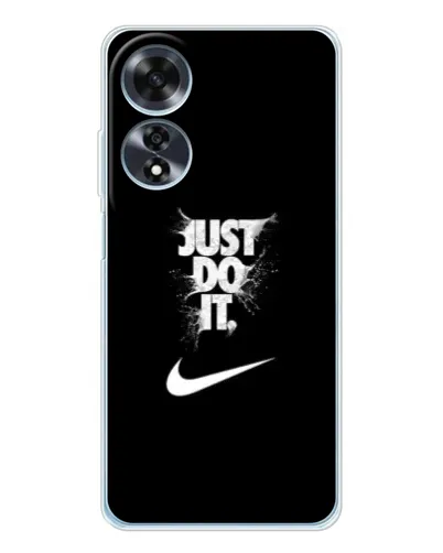Чохол для OPPO A60 з картинкою «Текстовий принт Nike» Чохол для OPPO A60 з картинкою «Текстовий принт Nike»