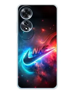 Чохол для OPPO A60 з картинкою «Вогняний логотип Nike» Чохол для OPPO A60 з картинкою «Вогняний логотип Nike»