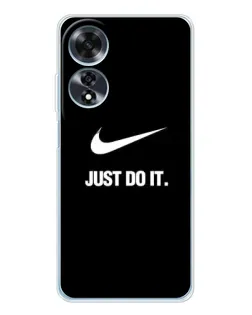 Чохол для OPPO A60 з картинкою «Класичний принт Nike» Чохол для OPPO A60 з картинкою «Класичний принт Nike»