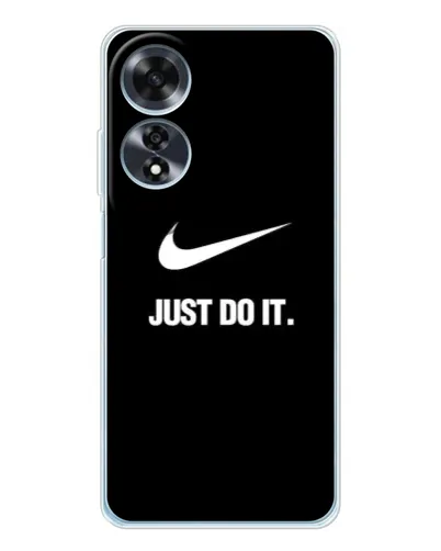 Чохол для OPPO A60 з картинкою «Класичний принт Nike» Чохол для OPPO A60 з картинкою «Класичний принт Nike»