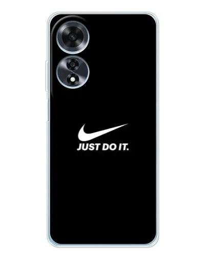 Чохол для OPPO A60 з картинкою «Мінімалізм від Nike» Чохол для OPPO A60 з картинкою «Мінімалізм від Nike»