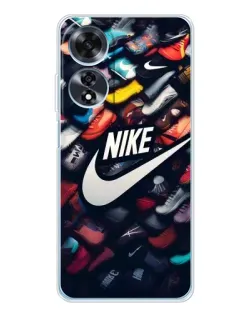 Чохол для OPPO A60 з картинкою «Колекція кросівок Nike» Чохол для OPPO A60 з картинкою «Колекція кросівок Nike»