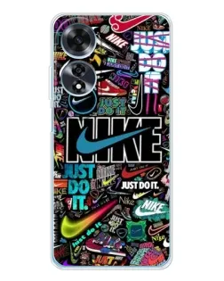 Чохол для OPPO A60 з картинкою «Яскравий колаж Nike» Чохол для OPPO A60 з картинкою «Яскравий колаж Nike»