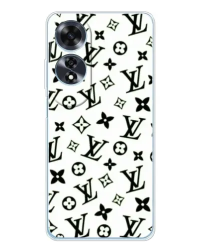 Чохол для OPPO A60 з картинкою «Монохромний хаос LV» Чохол для OPPO A60 з картинкою «Монохромний хаос LV»