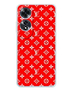 Чохол для OPPO A60 з картинкою «Яскравий паттерн LV»