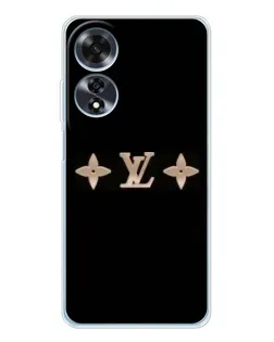 Чохол для OPPO A60 з картинкою «Louis Vuitton — мінімалізм»