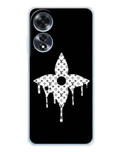 Чохол для OPPO A60 з картинкою «Квіткова монограма» Чохол для OPPO A60 з картинкою «Квіткова монограма»