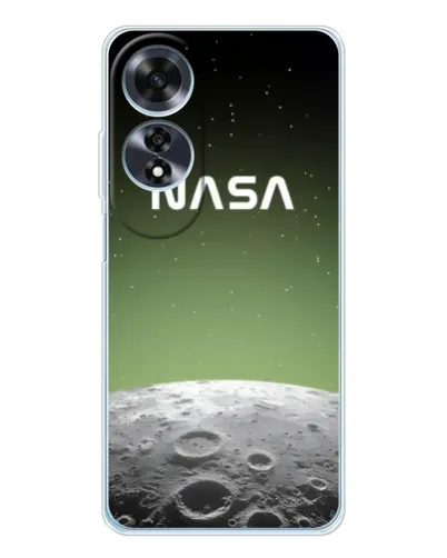 Чехол для OPPO A60 с картинкой «NASA — лунный градиент»