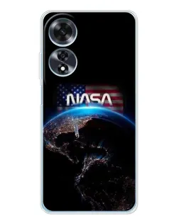 Чохол для OPPO A60 з картинкою «Земля з космосу NASA»
