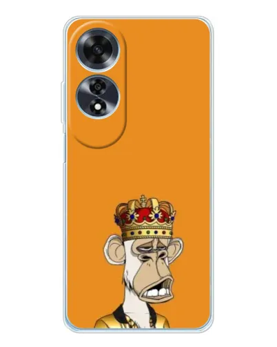 Чехол для OPPO A60 с картинкой «Золотая обезьяна Bored Ape» Чехол для OPPO A60 с картинкой «Золотая обезьяна Bored Ape»