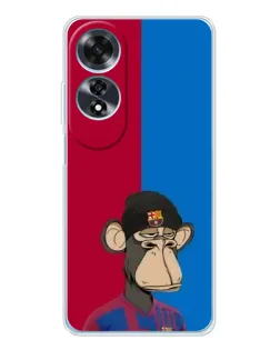 Чехол для OPPO A60 с картинкой «Bored Ape — фанат Барсы» Чехол для OPPO A60 с картинкой «Bored Ape — фанат Барсы»