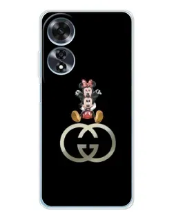 Чохол для OPPO A60 з картинкою «Мінні Маус на лого» Чохол для OPPO A60 з картинкою «Мінні Маус на лого»