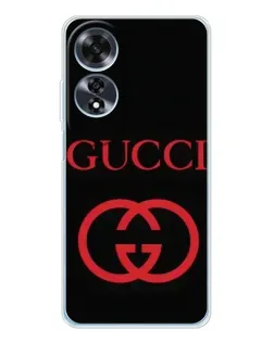 Чохол для OPPO A60 з картинкою «Gucci — червоний логотип» Чохол для OPPO A60 з картинкою «Gucci — червоний логотип»
