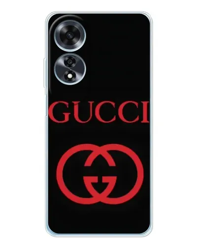 Чохол для OPPO A60 з картинкою «Gucci — червоний логотип» Чохол для OPPO A60 з картинкою «Gucci — червоний логотип»