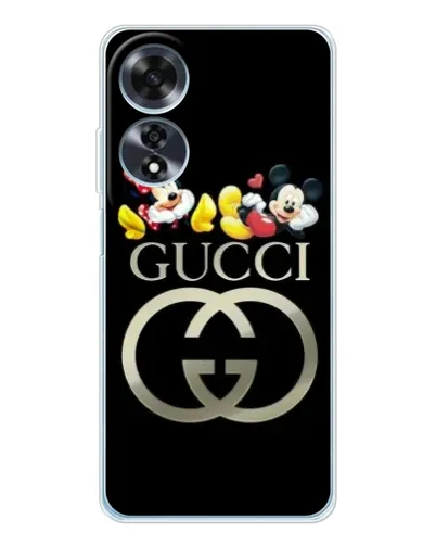 Чохол для OPPO A60 з картинкою «Gucci — герої Disney» Чохол для OPPO A60 з картинкою «Gucci — герої Disney»