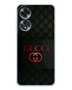 Чохол для OPPO A60 з картинкою «Gucci — стьобаний чорний» Чохол для OPPO A60 з картинкою «Gucci — стьобаний чорний»