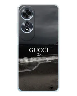 Чохол для OPPO A60 з картинкою «Gucci — морський прибій» Чохол для OPPO A60 з картинкою «Gucci — морський прибій»