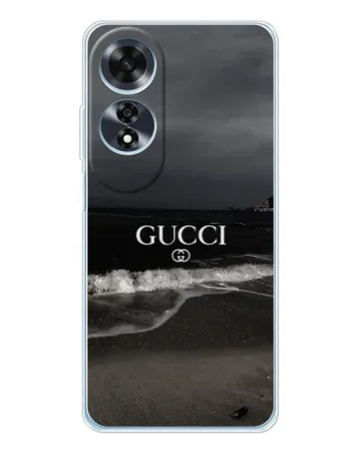 Чохол для OPPO A60 з картинкою «Gucci — морський прибій» Чохол для OPPO A60 з картинкою «Gucci — морський прибій»