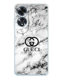 Чохол для OPPO A60 з картинкою «Gucci — мармуровий шик» Чохол для OPPO A60 з картинкою «Gucci — мармуровий шик»