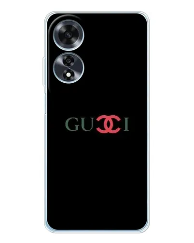 Чохол для OPPO A60 з картинкою «Gucci — червоний градієнт» Чохол для OPPO A60 з картинкою «Gucci — червоний градієнт»