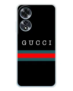 Чохол для OPPO A60 з картинкою «Gucci — червоний пояс» Чохол для OPPO A60 з картинкою «Gucci — червоний пояс»