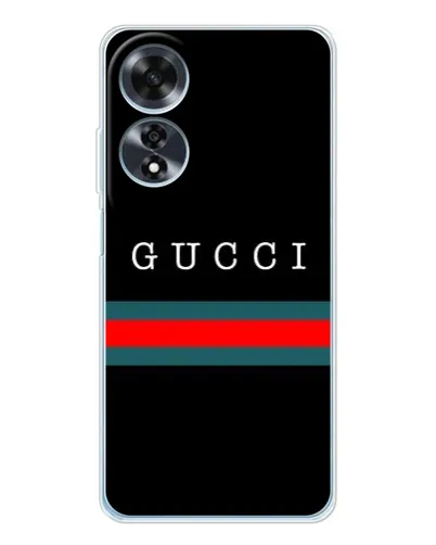 Чохол для OPPO A60 з картинкою «Gucci — червоний пояс» Чохол для OPPO A60 з картинкою «Gucci — червоний пояс»