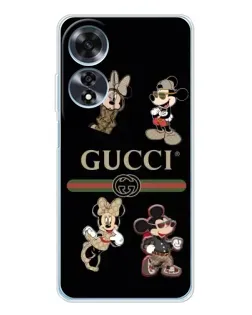 Чохол для OPPO A60 з картинкою «Gucci — герої Disney та монограма» Чохол для OPPO A60 з картинкою «Gucci — герої Disney та монограма»