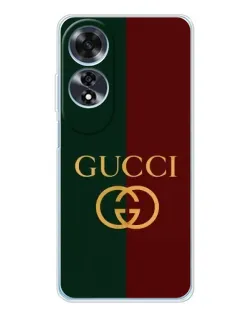 Чохол для OPPO A60 з картинкою «Gucci — темно-зелений градієнт» Чохол для OPPO A60 з картинкою «Gucci — темно-зелений градієнт»