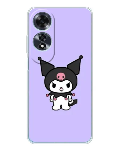 Чохол для OPPO A60 з картинкою «Kuromi — ніжний фіолетовий» Чохол для OPPO A60 з картинкою «Kuromi — ніжний фіолетовий»
