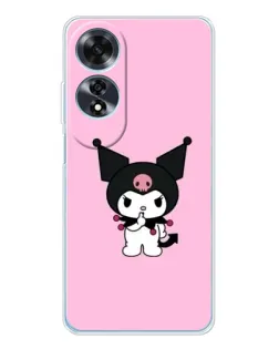 Чохол для OPPO A60 з картинкою «Kuromi — рожева ніжність» Чохол для OPPO A60 з картинкою «Kuromi — рожева ніжність»