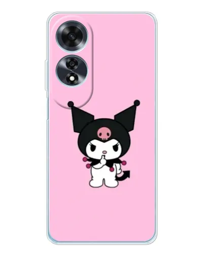 Чохол для OPPO A60 з картинкою «Kuromi — рожева ніжність» Чохол для OPPO A60 з картинкою «Kuromi — рожева ніжність»