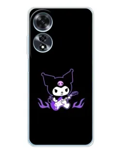 Чохол для OPPO A60 з картинкою «Електрична Kuromi» Чохол для OPPO A60 з картинкою «Електрична Kuromi»
