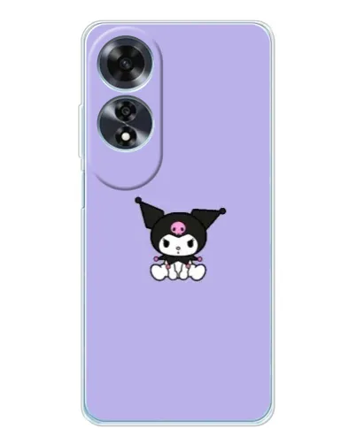 Чохол для OPPO A60 з картинкою «Kuromi — фіолетовий мінімалізм» Чохол для OPPO A60 з картинкою «Kuromi — фіолетовий мінімалізм»