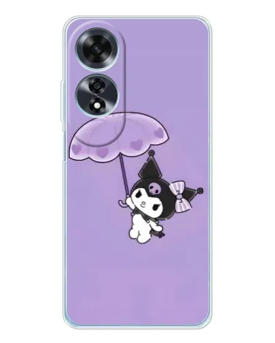 Чохол для OPPO A60 з картинкою «Kuromi з парасолькою» Чохол для OPPO A60 з картинкою «Kuromi з парасолькою»