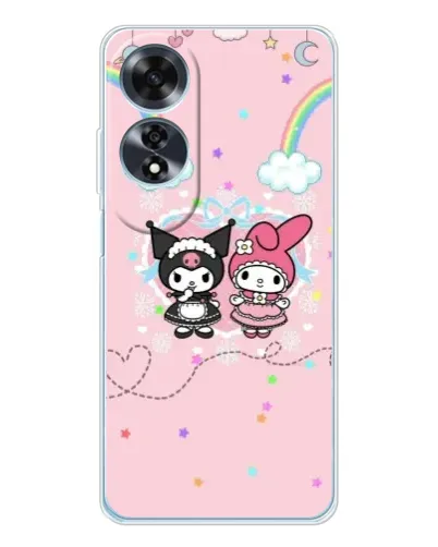 Чохол для OPPO A60 з картинкою «My Melody та Kuromi» Чохол для OPPO A60 з картинкою «My Melody та Kuromi»