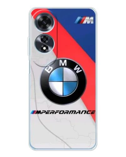 Чехол для OPPO A60 с картинкой «BMW Performance стиль»