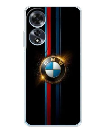Чехол для OPPO A60 с картинкой «BMW M-Power неон»