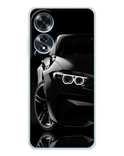 Чохол для OPPO A60 з картинкою «Чорна BMW — профіль» Чохол для OPPO A60 з картинкою «Чорна BMW — профіль»