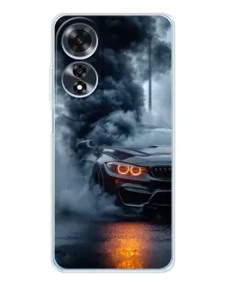 Чехол для OPPO A60 с картинкой «BMW M-Power — абстракция»