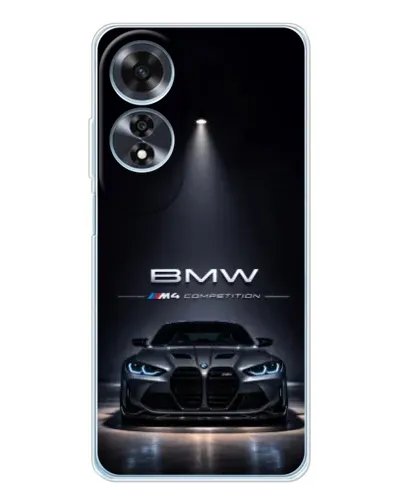 Чехол для OPPO A60 с картинкой «BMW сквозь ночной город» Чехол для OPPO A60 с картинкой «BMW сквозь ночной город»