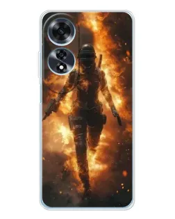 Чохол для OPPO A60 з картинкою «BMW — швидкість у дощі» Чохол для OPPO A60 з картинкою «BMW — швидкість у дощі»