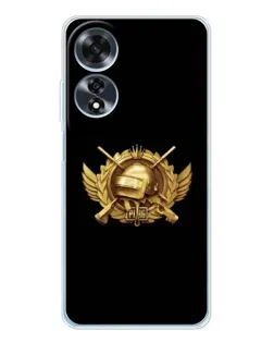 Чохол для OPPO A60 з картинкою «PUBG — помаранчевий градієнт» Чохол для OPPO A60 з картинкою «PUBG — помаранчевий градієнт»