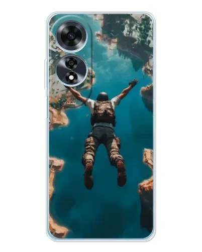 Чохол для OPPO A60 з картинкою «PUBG — вільне падіння» Чохол для OPPO A60 з картинкою «PUBG — вільне падіння»