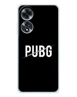 Чохол для OPPO A60 з картинкою «PUBG — білий логотип» Чохол для OPPO A60 з картинкою «PUBG — білий логотип»
